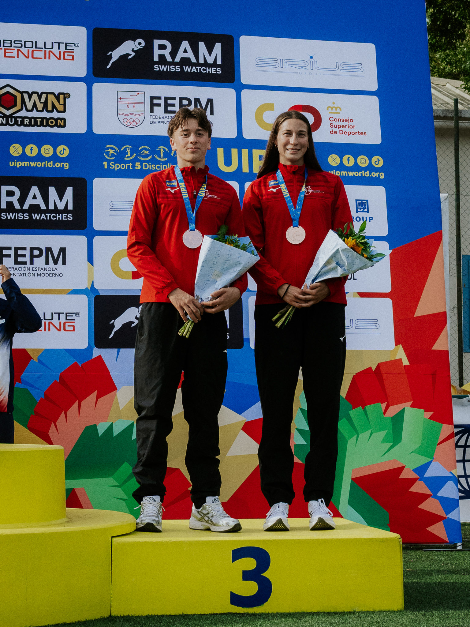 Mixed-Staffel: Pentathlon moderne